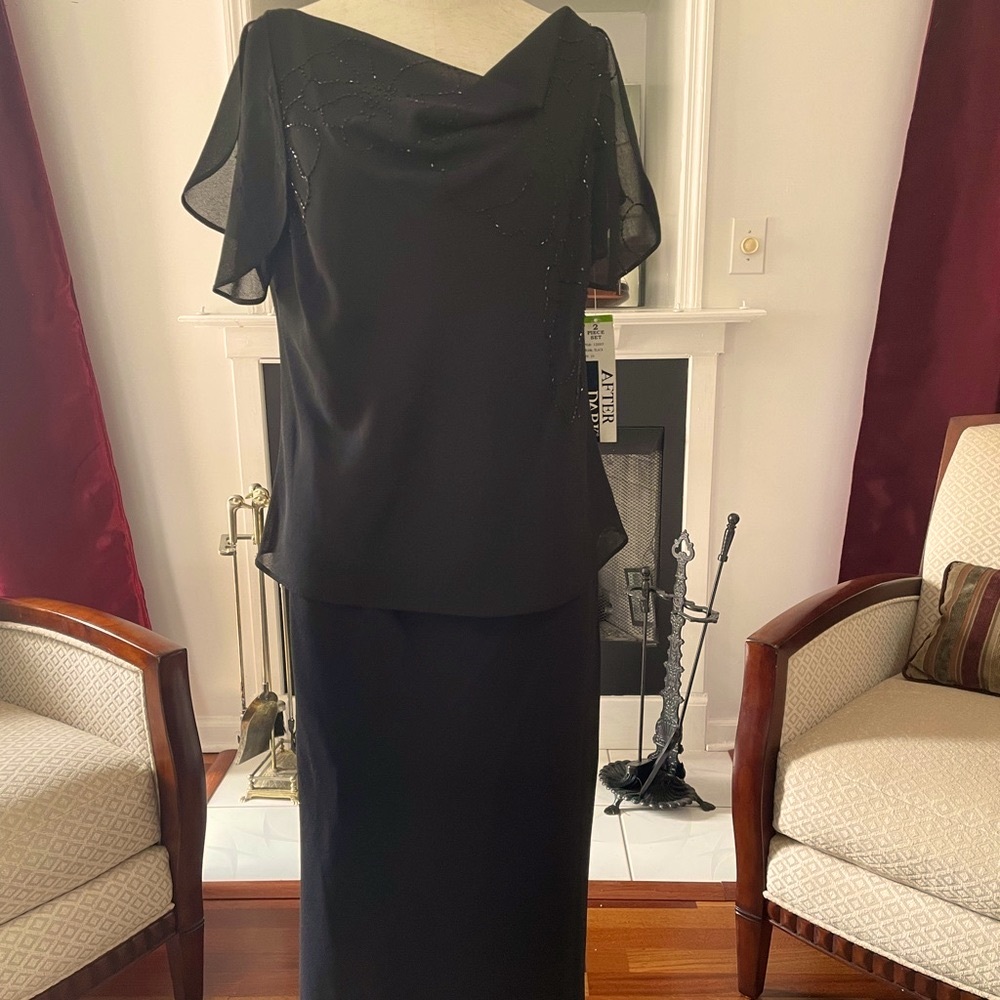 2 piece After Dark gown